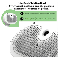 HydroComb™ Misting Brush